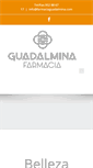 Mobile Screenshot of farmaciaguadalmina.com