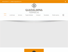 Tablet Screenshot of farmaciaguadalmina.com